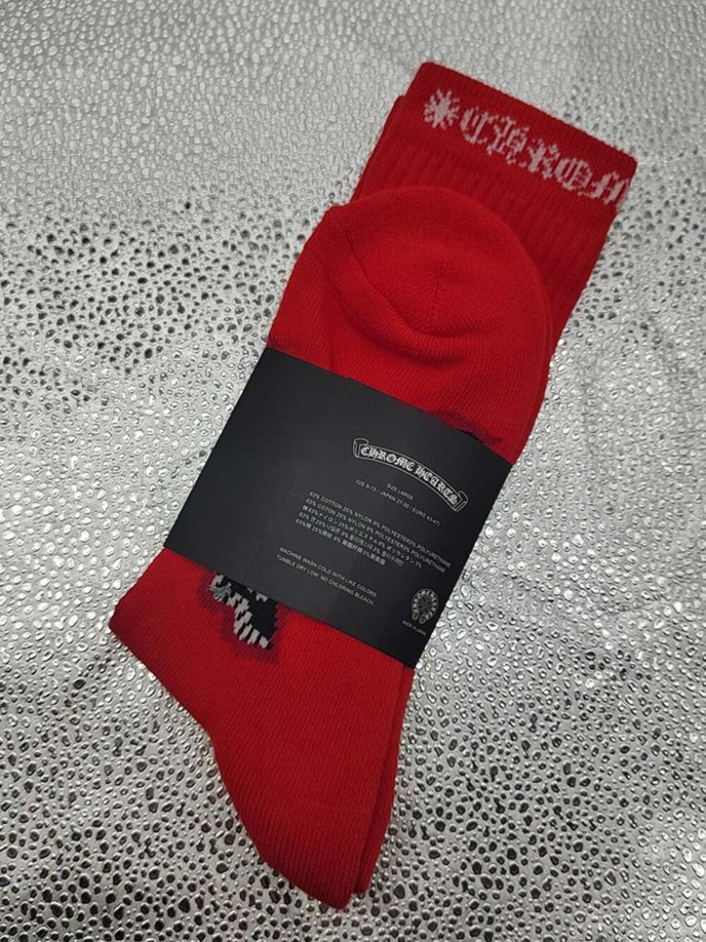 Chrome Hearts Matty Chomper Red Long Socks
